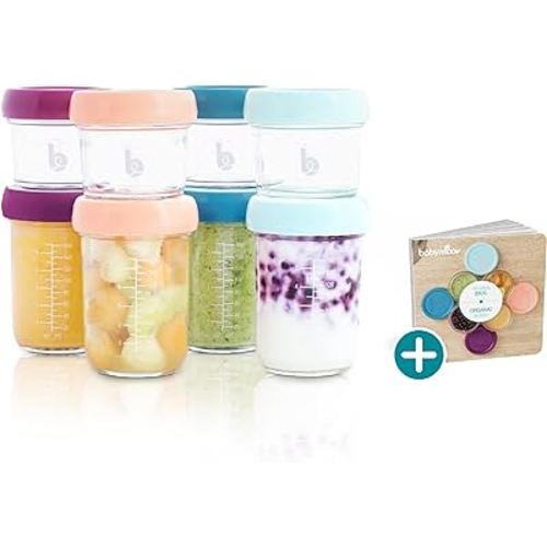 Babymoov Glass Food Storage Containers X8