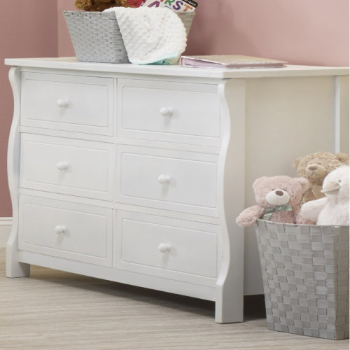Sorelle Princeton Elite 6 Drawer Double Dresser & Reviews | Wayfair