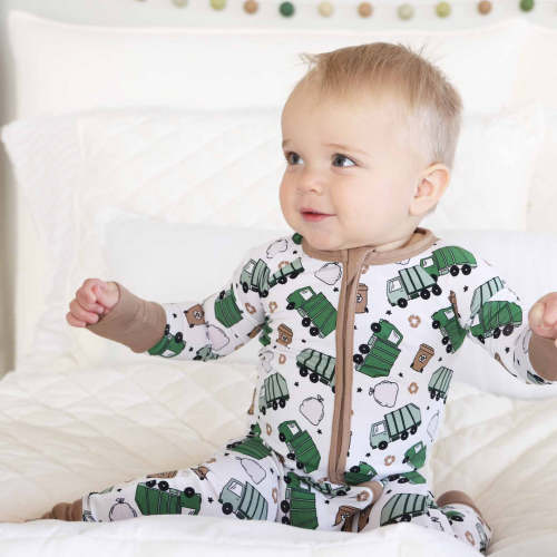 Clean Up Crew Convertible Zip Romper