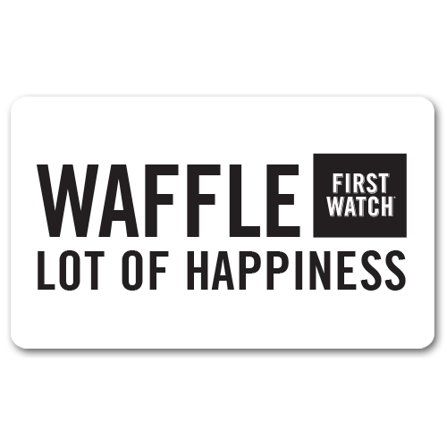 First Watch | Plastic Gift Card | Choose Design