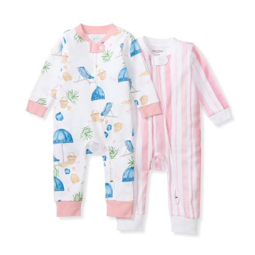 Santorini Beach Organic Cotton Sleep & Play 2 Pack – Burt's Bees Baby