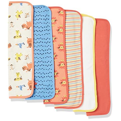 Amazon Essentials Disney | Star Wars Unisex Babies' Burp Cloths, Pack of 6