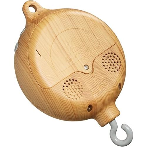 FEISIKE Crib Mobile Motor, Baby Crib Mobile Spinner Nursery Decor Mobile Music Box Volume Control 35 Infant Lullabies Rotating Hanging Rattles Battery Operated with 3 Modes