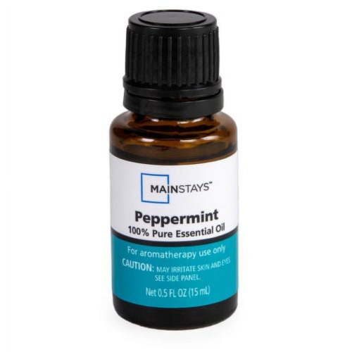 Mainstays 100% Pure Peppermint Essential Oil, 15mL, 1 Pack