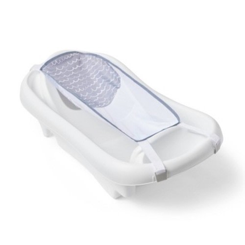 The First Years Sure Comfort Deluxe Newborn-to-Toddler Tub with Sling - White