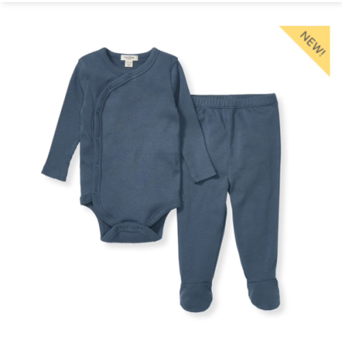 Wrap Front Bodysuit Set
