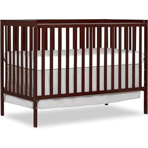 Synergy 5-In-1 Convertible Crib In Espresso, Greenguard Gold Certified