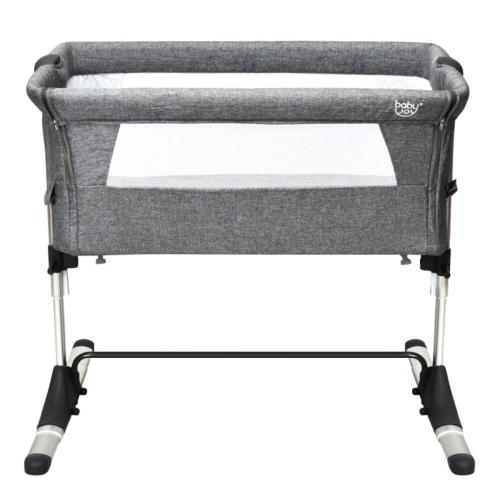 Hivvago Travel Portable Baby Bed Side Sleeper Bassinet Crib with Carrying Bag