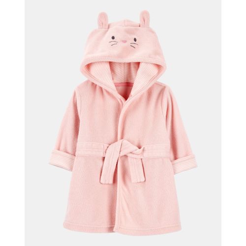 Baby Bunny Hooded Terry Robe - Pink - Carter's | Carter's