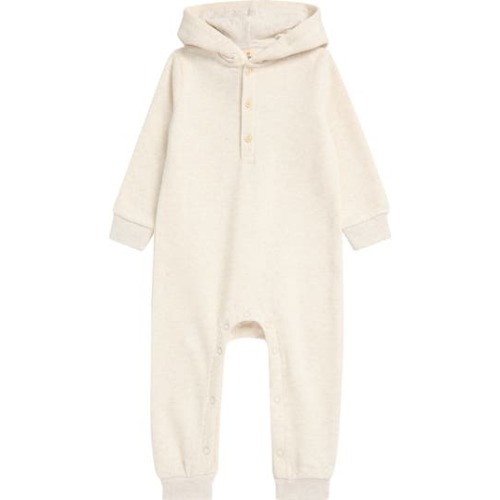 Cozy Hooded Romper, 6M