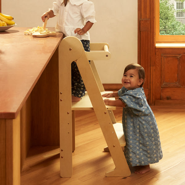 Piccalio Mini Chef Foldable Toddler Tower - Sage
