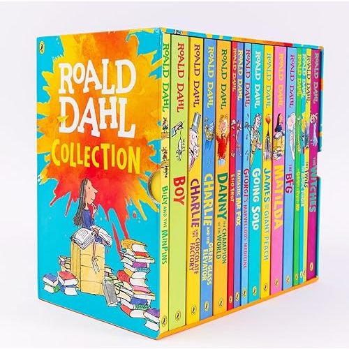 Roald Dahl Collection 16 Books Box Set Paperback