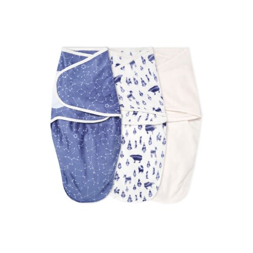 aden + anais Essentials 3-Pack Wrap Swaddles, Newborn