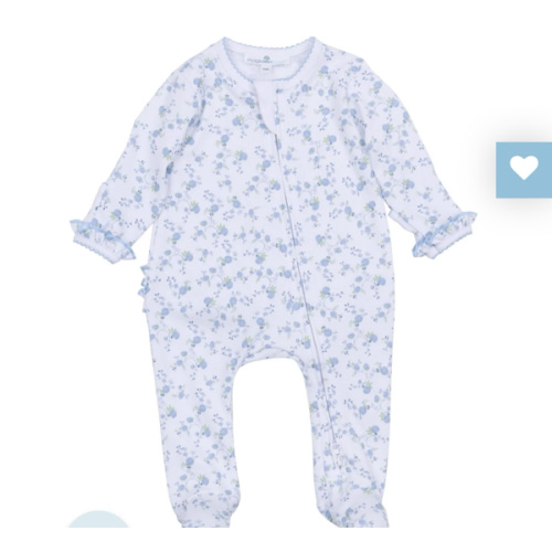 Skylar's Classics Print Zip Footie – Magnolia Baby