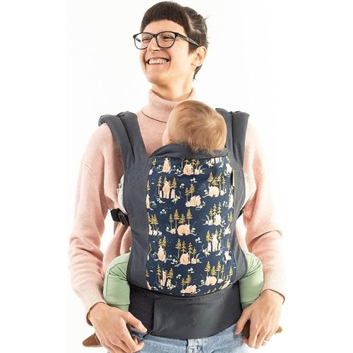 Boba Baby Carrier Classic - Backpack or Front Pack Baby Sling for 7 lb Infants and Toddlers up to 45 pounds (Bear Cub)