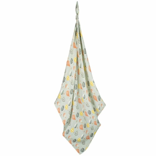 Vintage Balloons Organic Cotton Muslin Swaddle Blanket