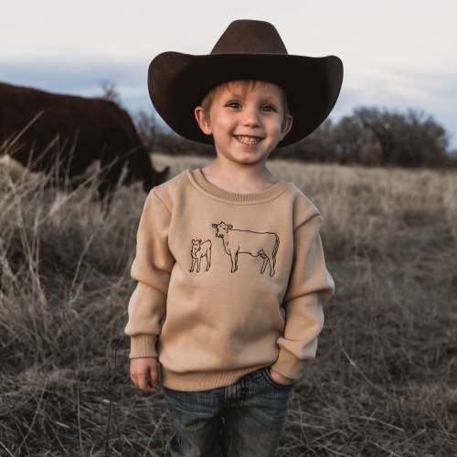 The Perfect Pair Crewneck Sweatshirt – Cowkid Clothing Company