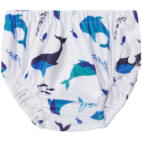 Durio Reusable Swim Diapers for Baby Toddler Newborn Washable Water Diapers for Swimming Beach Essentials