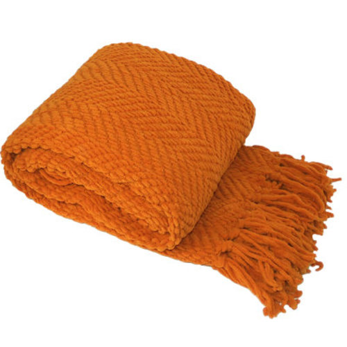 Home Soft Things Tweed Knitted Throw Blanket & Reviews | Wayfair