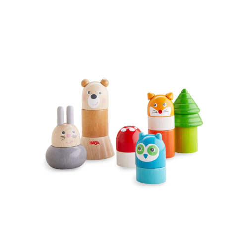 Forest Animal Wooden Stacking Toy - HABA