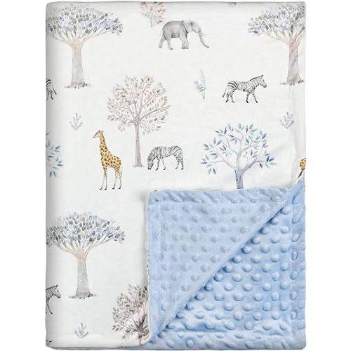 Soarwg Kids Couvertures unisexes pour nouveau-né, super douces et confortables pour tout-petits, bébé, couverture de lit, poussette, berceau, cadeau de fête prénatale, 75 x 100 cm