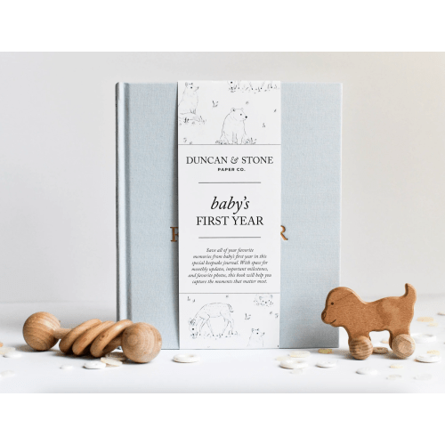 Baby Book - Sky Blue