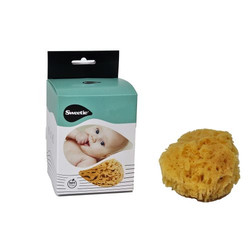 Sea Sponge for Newborn, Baby Bath 1 count