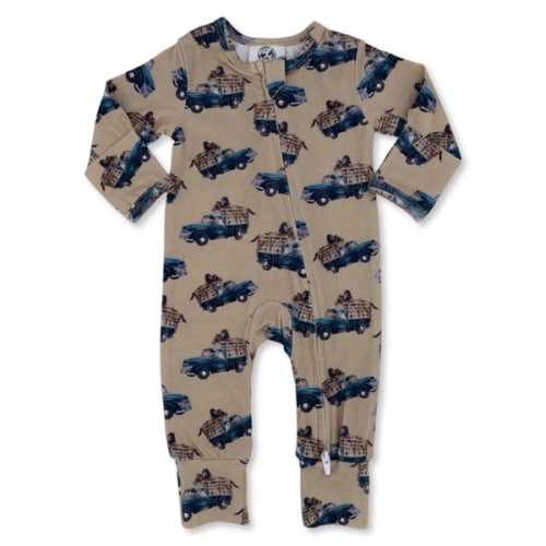Little Blue Truck Folding Feet Jammies – Cowkid Clothing Company