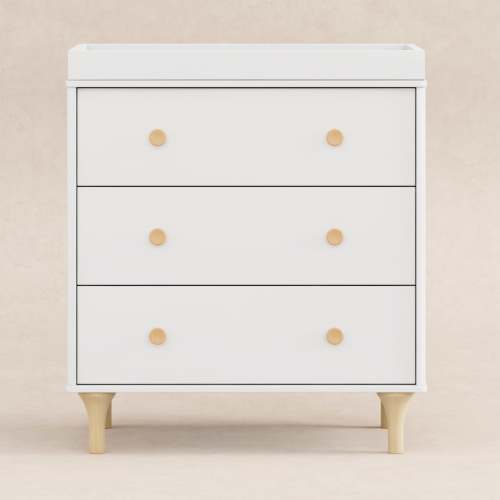 Lolly 3-Drawer Compact Changer Dresser with Removable Changing Tray (34")