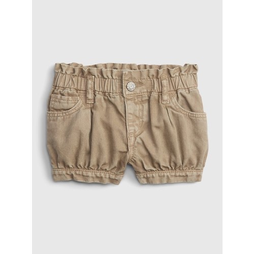 Baby Khaki Bubble Short with Washwell in new sand beige, size: 0-3 M