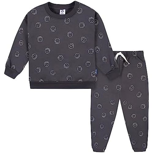 Gerber Baby & Toddler Boys' 2-Piece Fleece Sweatshirt and Jogger Set