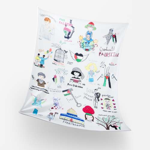 Children Of 🍉 Art Blanket – Wear The Peace