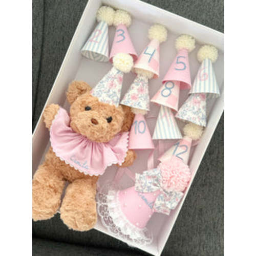 Baby Pink and Blue Bear Keepsake – Enchanted Closet Co