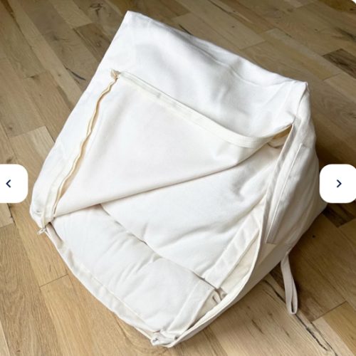Peekaboo Premium Pillow Cover | Natural