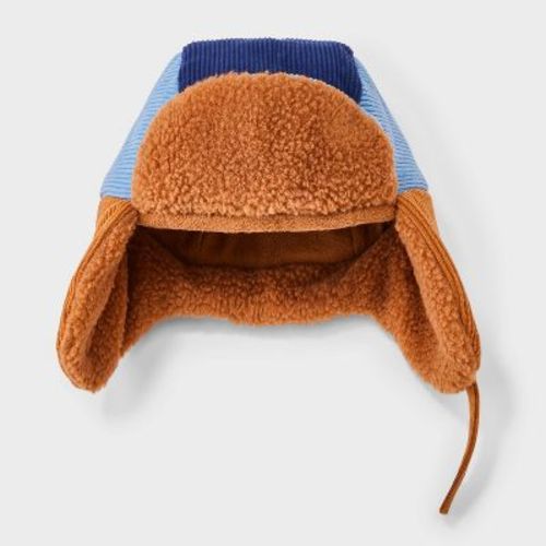 Toddler Boys' Colorblock Corduroy Trapper Hat - Cat & Jack™