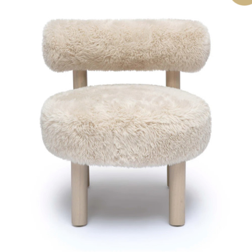 Carmel Vegan Shearling Accent Chair – TOV Furniture