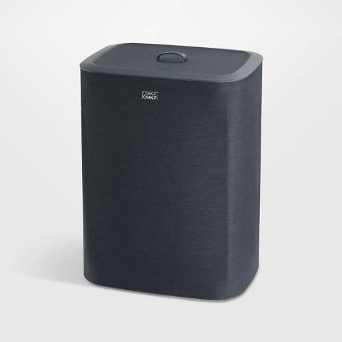 Joseph Joseph Tota 90L Dual Laundry Basket - Carbon Black