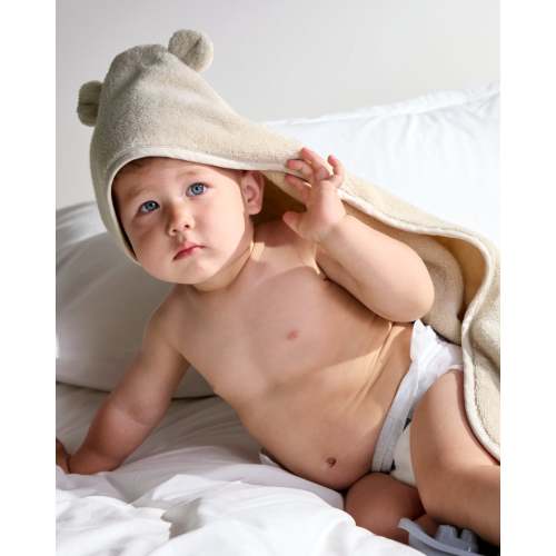 Organic Hooded Toddler Towel with Ears