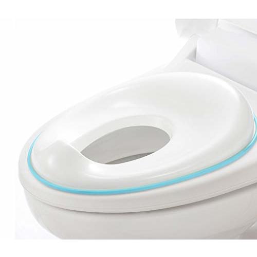PandaEar Portable-Travel Toilet Training Potty Seat: Safe Urine Guard Durable Anti-Slip Rubber Rim | Hanging Ring & Bonus Hook | Baby Boys Girls Toddlers Kids Infants | Fits Round & Oval Chair