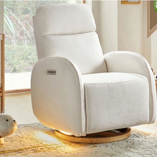 Cuddle Electric Nursery Swivel Chair - NurseryNook By HULALA HOME