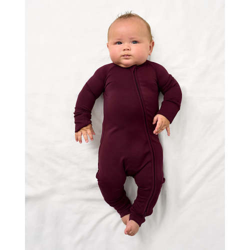 Classic Burgundy Zippy | Little Sleepies