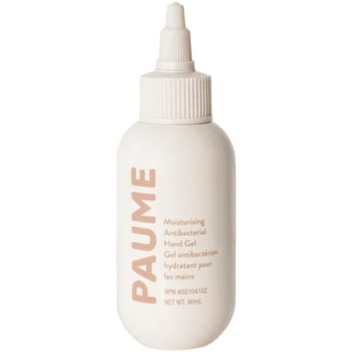 PAUME Moisturizing Antibacterial Sanitizer Hand Gel | 3 Fl Oz / 88 mL | Silicon & Paraben Free, No Artificial Fragrances & Vegan