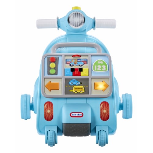 Little Tikes Learn & Play Learning Lane Activity Walker, Sit-to Stand, Walking, Sounds, Sounds, Travel Toy Gift, Babies Infants Toddlers 9+ Months
