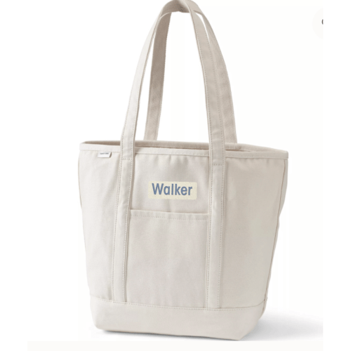 Large 5 Pocket Open Top Canvas Tote Bag | Lands' End