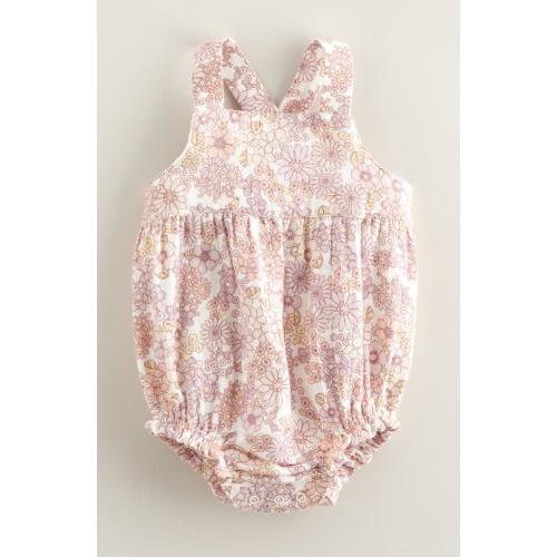 Nordstrom - Printed Cotton Bubble Romper