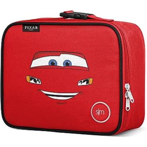 Simple Modern Disney Kids Lunch Box for School | Reusable Insulated Lunch Bag for Toddler, Girl, and Boy | Meal Containers with Exterior & Interior Pockets | Hadley Collection | Cars Ka-chow