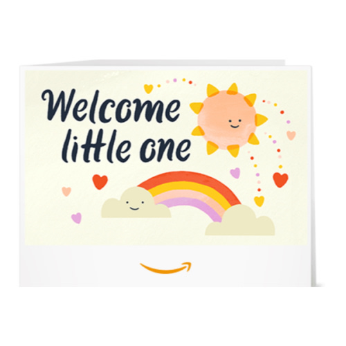 Amazon.com: Amazon Gift Card - Print - Welcome Rainbow: Gift Cards