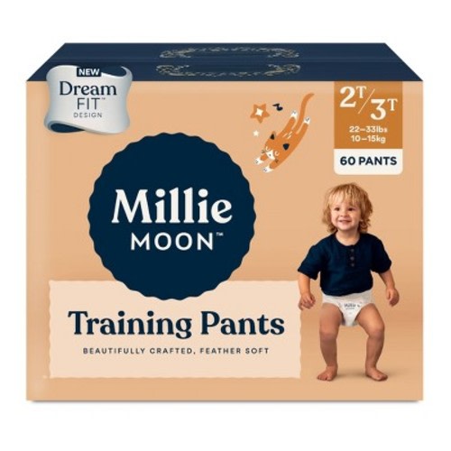 Millie Moon Unisex Training Pants - (Select Size and Count), Size: 2T-3T