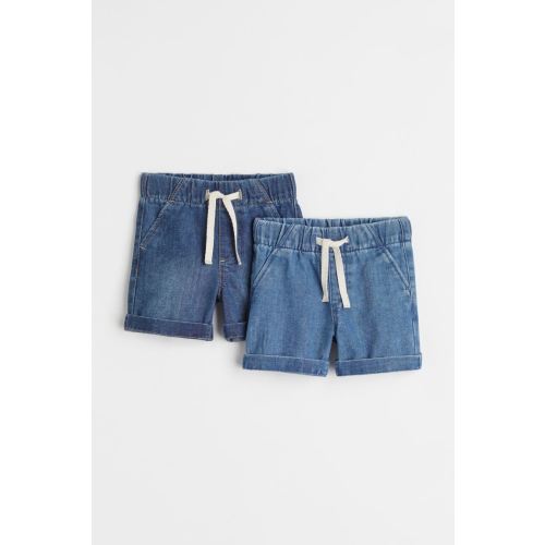 2-pack Denim Shorts