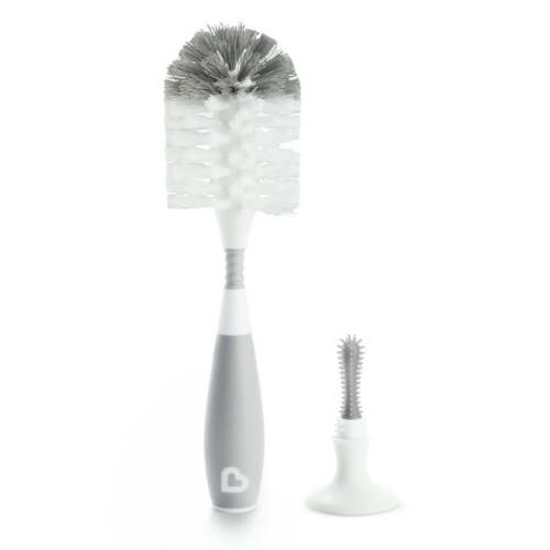 Munchkin® Bristle™ Baby Bottle Brush, Gray